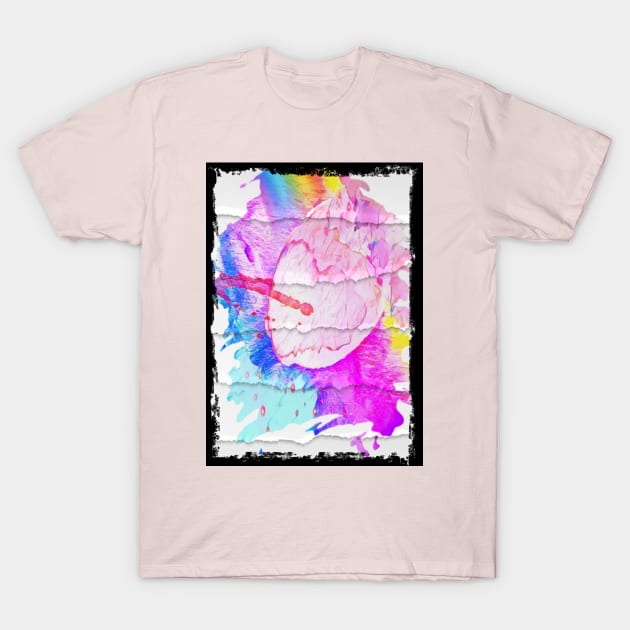 Love is love rainbow graffiti abstract T-Shirt by SilverPixieArt